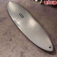 【中古】FINGERSHAPE フィンガーシェイプ Middle Finger 4channel twin ミドルフィンガーツイン 6’6 FUTURES サーフボード ミッドレングス