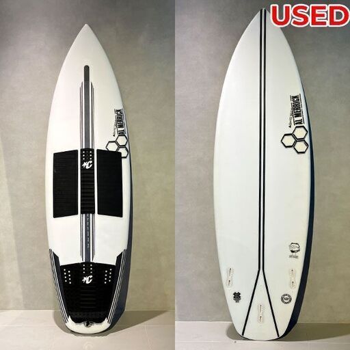【美品中古】Channel s チャネルアイランズ NECKBEARD3 ROUNDSQUSH ネックベアード３ ラウンドスカッシュテール SPINETEK スパインテック 5’8 29.7Ｌ FCS2 サーフボード ショート アルメリック