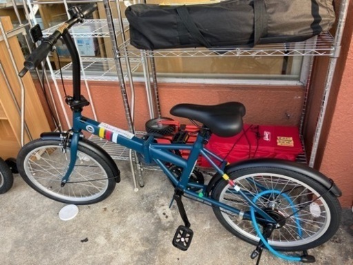 配達可【折りたたみ自転車】クリーニング済み【管理番号11808】の通販 