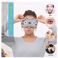 となりのトトロ　ホットアイマスク　アイスアイマスク新品未使用の画像