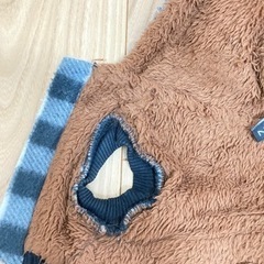 LIFELIKE ライフライク 犬 洋服 ウェアハーネス 2号 白黒チェックの画像