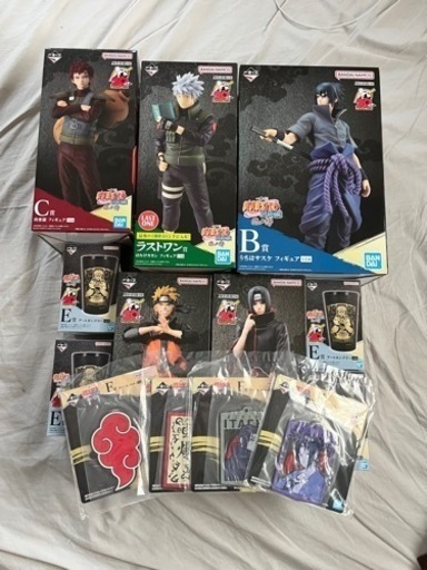 ナルト　一番くじ　フィギュアコンプリート