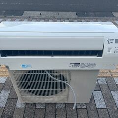 決まりました?三菱 エアコン✨6畳程度 2018年製 ?MSZ-GE2218✨エアコンクリーニング渡し