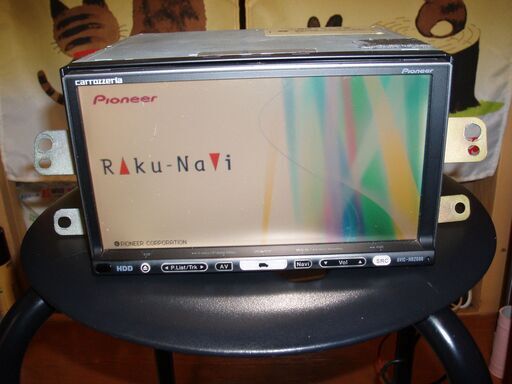 カロッツェリア地デジチューナー内蔵HDD楽ナビ　AVIC-HRZ088　地図データ　２０１８年度