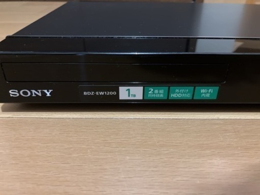 SONY DVD Blu-rayレコーダー