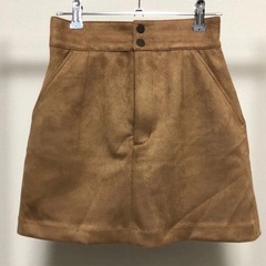 【SLY】スエードレースアップスカート