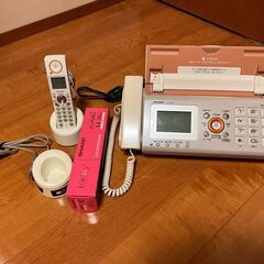FAX　Sharp UX-F25CW　子機は液晶不全の画像