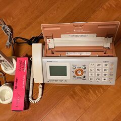 FAX　Sharp UX-F25CW　子機は液晶不全の画像
