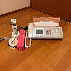 FAX　Sharp UX-F25CW　子機は液晶不全の画像