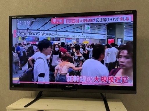 シャープ 46V型 液晶テレビ クアトロン3D AQUOS LC-46Z5 フルハイビジョン