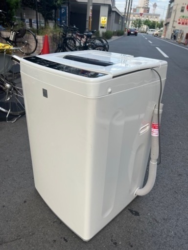 ?全自動電気洗濯機㊗️保証あり✅設置込み?配達出来ます。