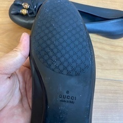 正規品 GUCCI パンプス 黒 36 1/2の画像
