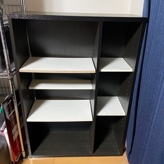 受付8/28まで　本棚　h:108cm w:76cm d:29cm