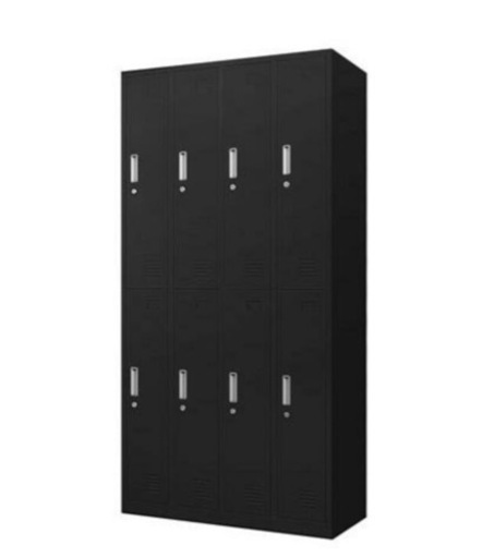 【美品】ロッカー　ブラック　8人用 ロッカー8人用(黒) 売ります