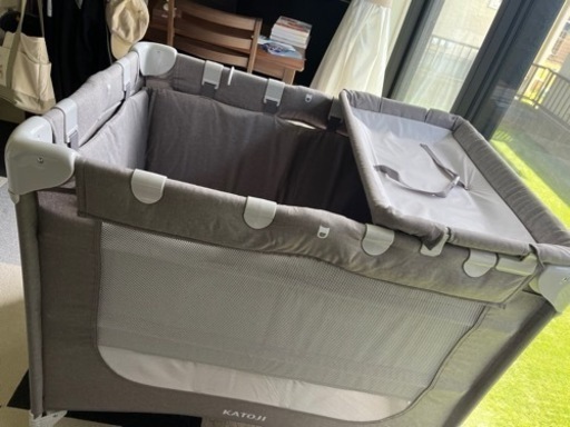 カトージ ベビーベッド ベビーサークル