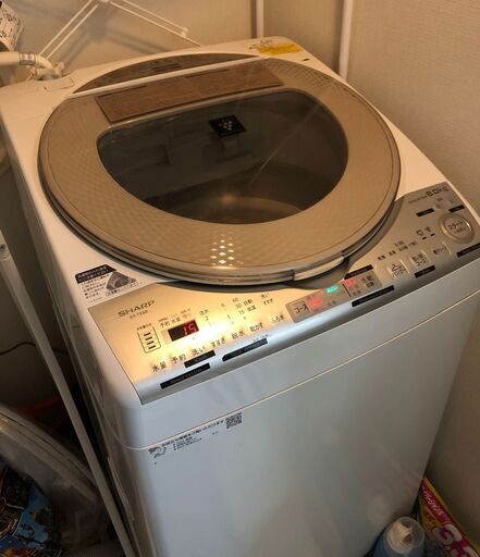 シャープの洗濯機 SHARP