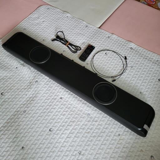 2.2ch ツインサブウーファー内蔵 サウンドバースピーカー」