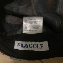 FILA ゴルフ　キャップの画像