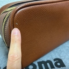 美品♪renoma レノマ　セカンドバッグ　保存袋付きの画像