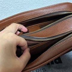 美品♪renoma レノマ　セカンドバッグ　保存袋付きの画像