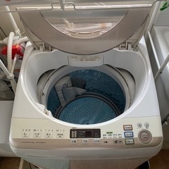 シャープ洗濯機　9Kgの画像
