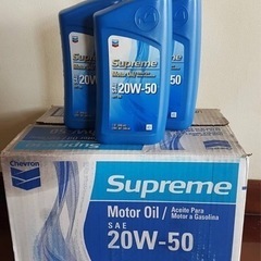 最安値 シェブロンエンジンオイル 20W50 946mlx12本