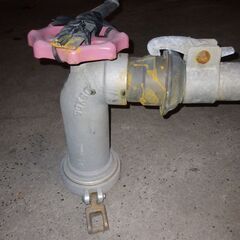 スプリンクラー　散水装置　農作業の画像