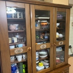 ⚠️大型食器棚無料‼️10月の先約開始します！の画像