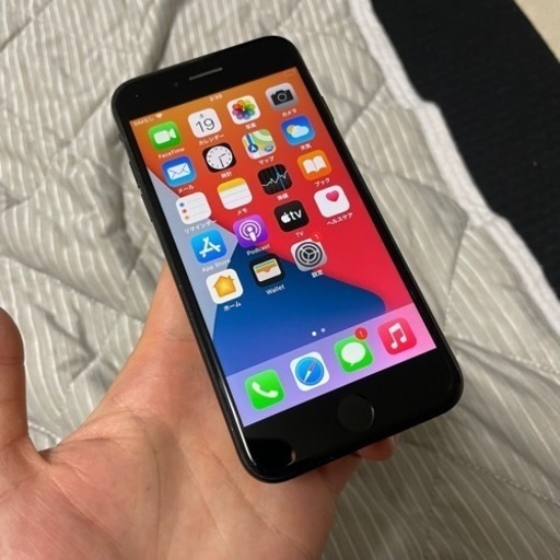 iPhone7 ブラック　SIMロックフリー　128GB