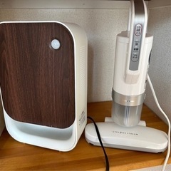 掃除機、電動ヒーターの画像