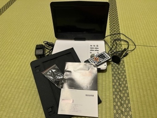 DVDプレイヤー！外でテレビも見れます！