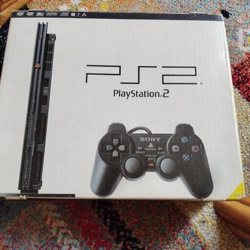 SONY　PS2一式　薄型・箱入り　SCPH-70000【8】