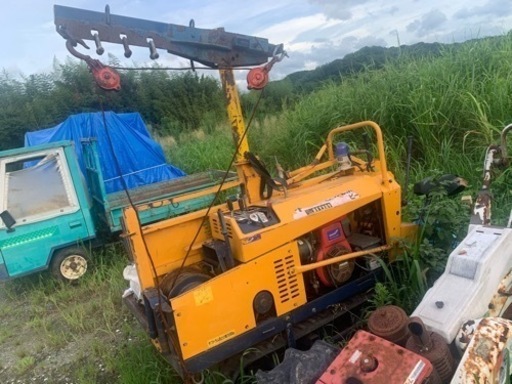 筑水キャニコム クローラー 林内作業車 BFY909 運搬車 最大作業能力 1000kg 中古