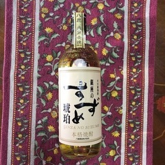 商談中　銀座のすずめ　琥珀　麦焼酎