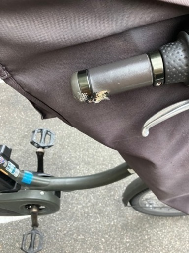 ビッケ　電動自転車　子供　レインカバー付き