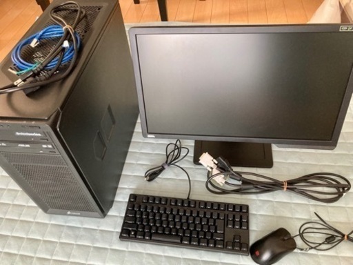 【お譲り先決定しました】ゲーミングPCフルセット(バラ売りOK)