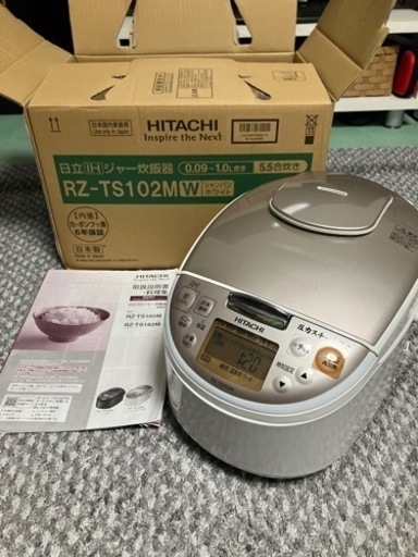 日立　IH圧力炊飯器　RZ－TS102Ｍ