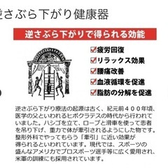 買って下さい。　ぶら下がり健康機　Mascle radiance gymの画像