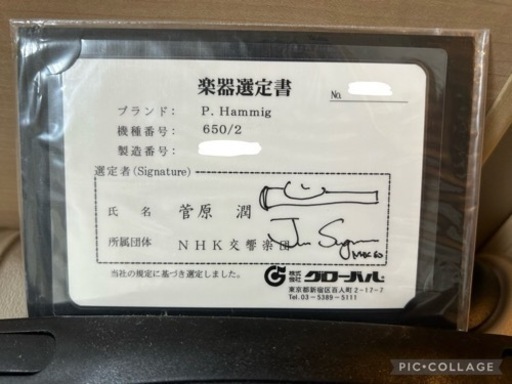 P.Hamming フィリップ ハンミッヒ650/2 選定品