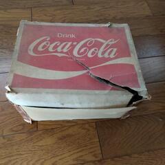 レトロ　コカコーラグラスの画像