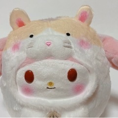 ハムスター　マイメロ　ぬいぐるみの画像