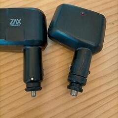 シガーソケット　２連、３連セット（中古）の画像