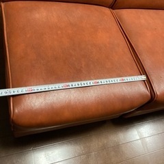 分割式　ソファの画像