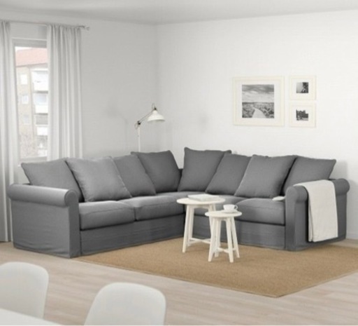 IKEA ソファ　グローンリード　3〜４人掛け　グレー