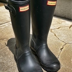 Hunters boots 22.5cmの画像