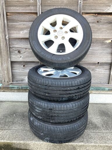 セレナ純正R16ホイール+MICHELIN夏タイヤ　４本セット