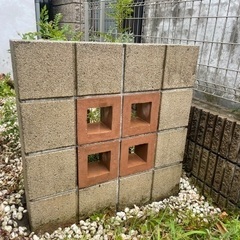 スクリーンブロック　コンクリート　オブジェ　庭用　玄関用