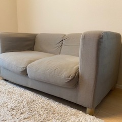 無印良品 2人掛けソファの画像