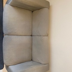 無印良品 2人掛けソファの画像