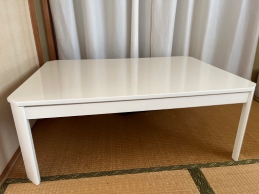 白のコタツ(引き取り決まりました)